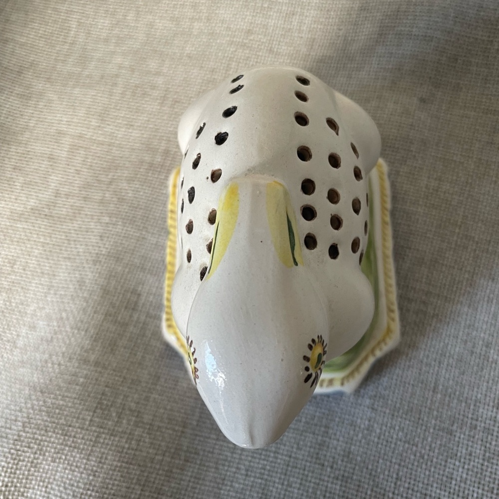 Vintage Bunny Pomander Diffuser Handmade, Hand Painted & Signed-Made in Portugal - Picture 7 of 9